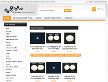 Tablet Screenshot of engranajes-cuentakilometros.com